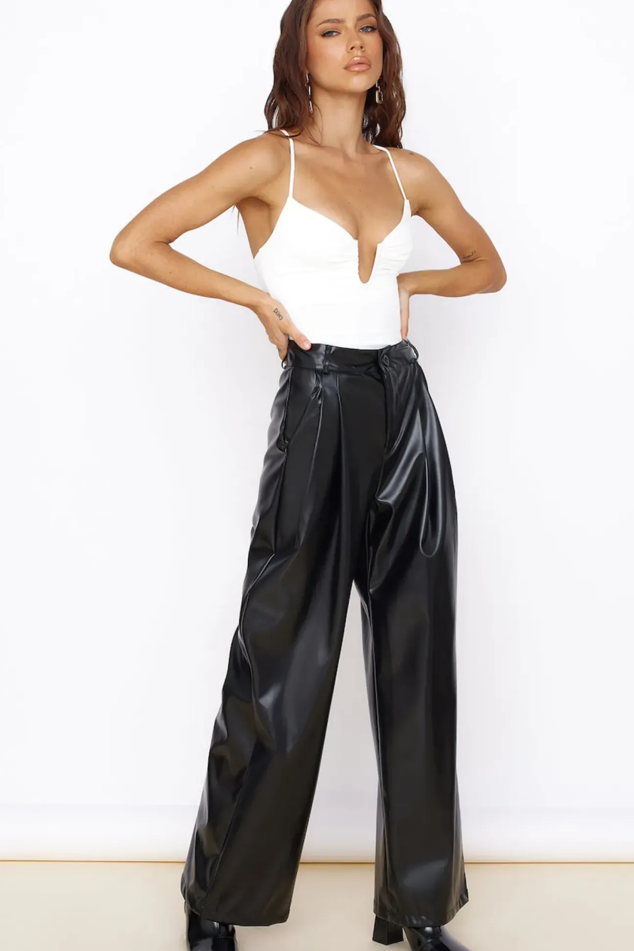 Blooming Garden Pants Black