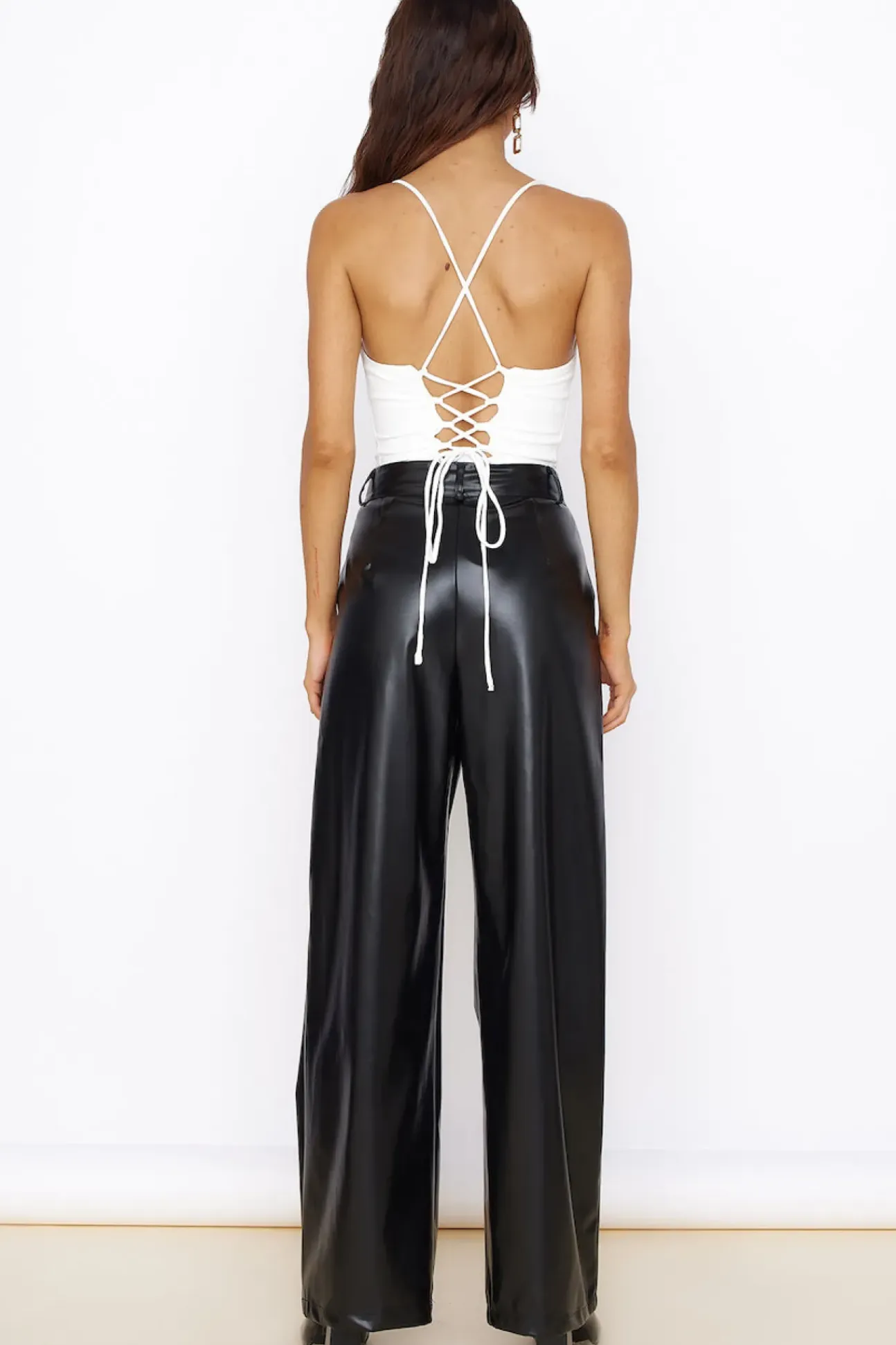 Blooming Garden Pants Black