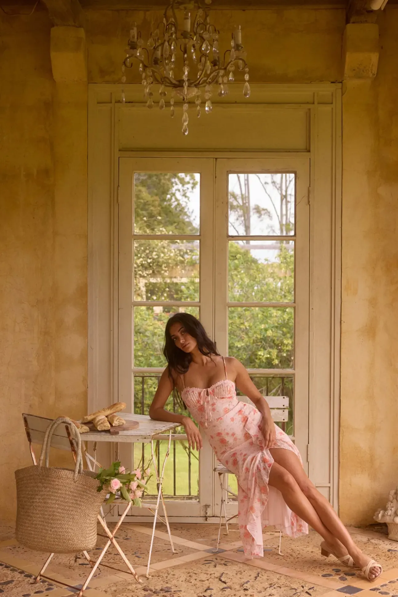 Blossom Bliss Maxi Dress in Pink