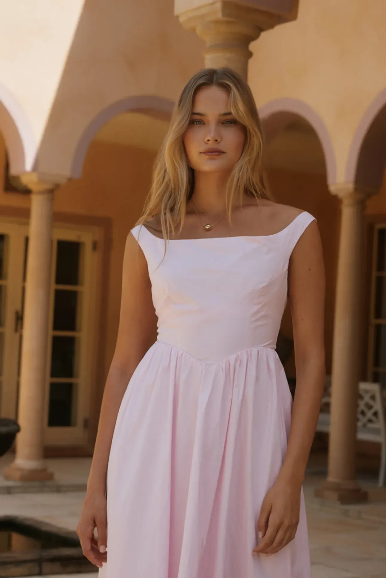 Blossom Blooming Maxi Dress Pink