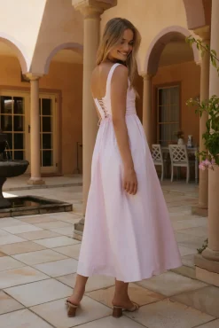 Blossom Blooming Maxi Dress Pink