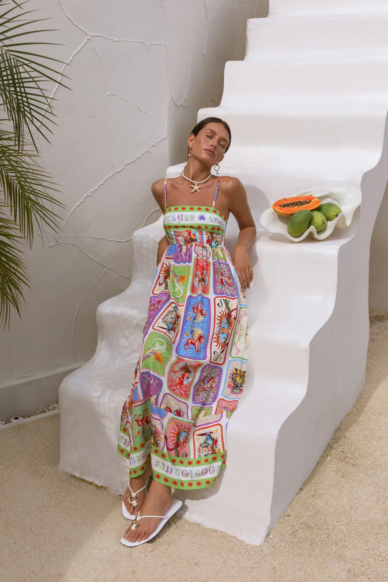 Bohemian Maxi Dress Print