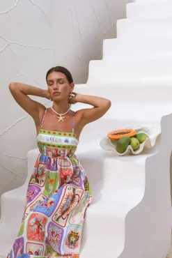 Bohemian Maxi Dress Print