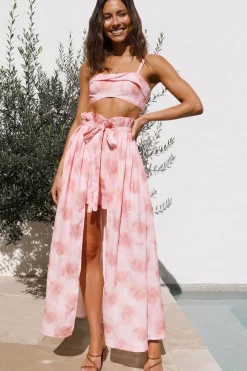 Born of Moonlight Crop Top Pink