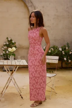 Breeze of Pink Maxi Dress Pink