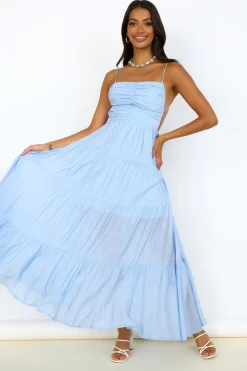 Brooklyn Baby Maxi Dress Blue