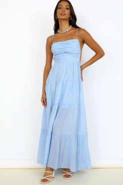 Brooklyn Baby Maxi Dress Blue