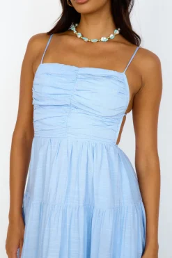 Brooklyn Baby Maxi Dress Blue