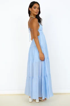 Brooklyn Baby Maxi Dress Blue