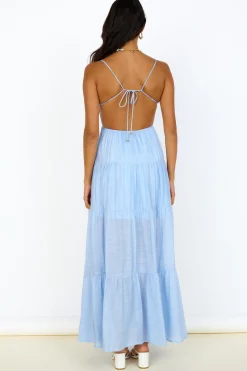 Brooklyn Baby Maxi Dress Blue