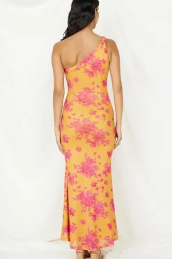 Burning Wishes Maxi Dress Orange