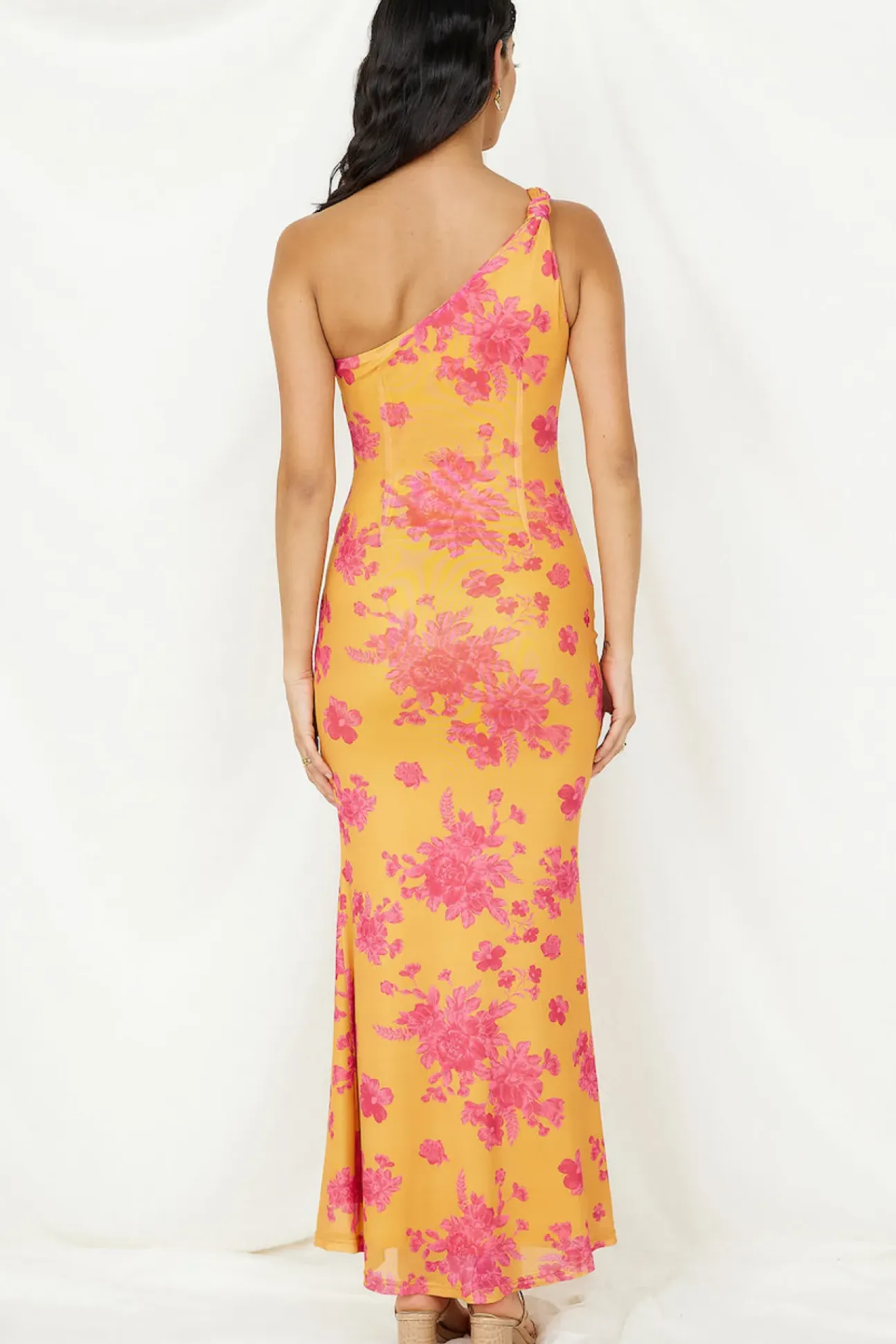 Burning Wishes Maxi Dress Orange