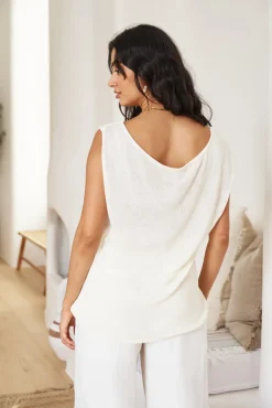 Calming Breeze Tank Top Beige