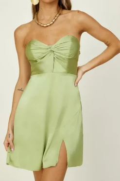 Calm Mornings Dress Green