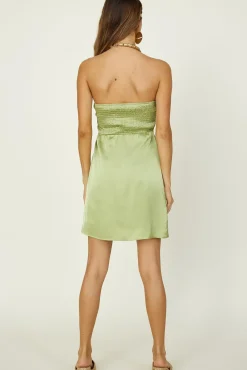 Calm Mornings Dress Green