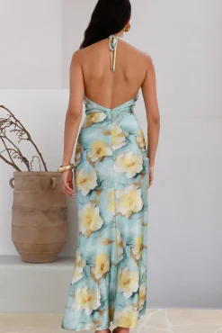 Calm Paradise Maxi Dress Blue