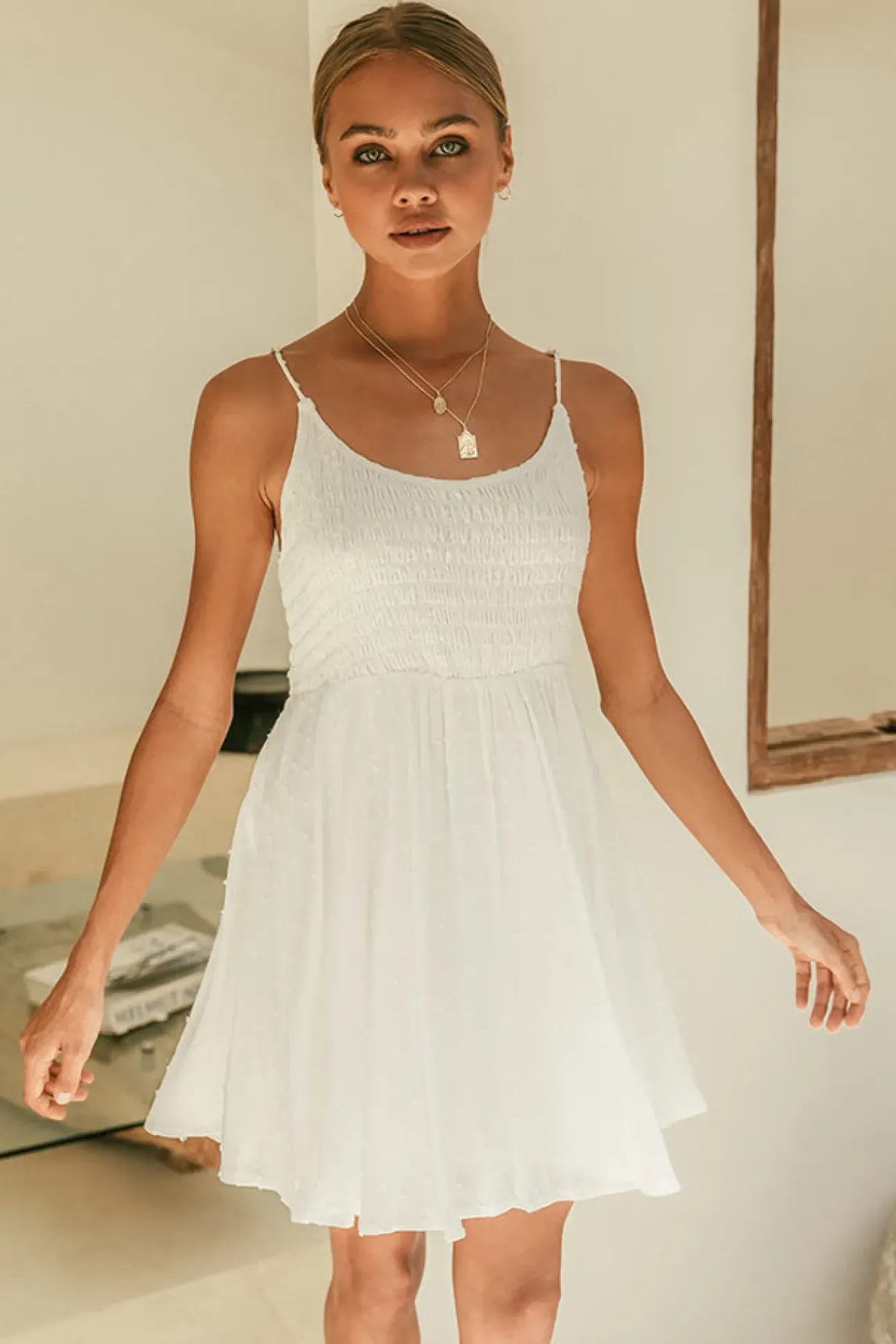 Candlelight Dress White