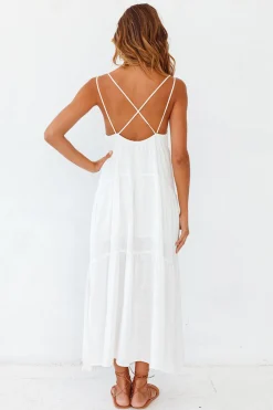Carbell Maxi Dress White