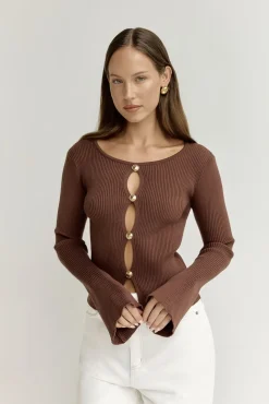Cardos Cardigan Brown