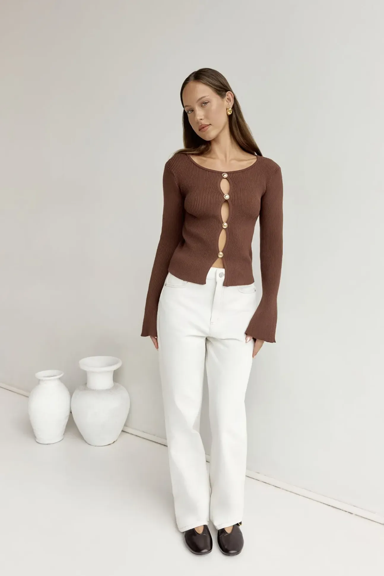Cardos Cardigan Brown