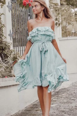 Carlotta Midi Dress Sage