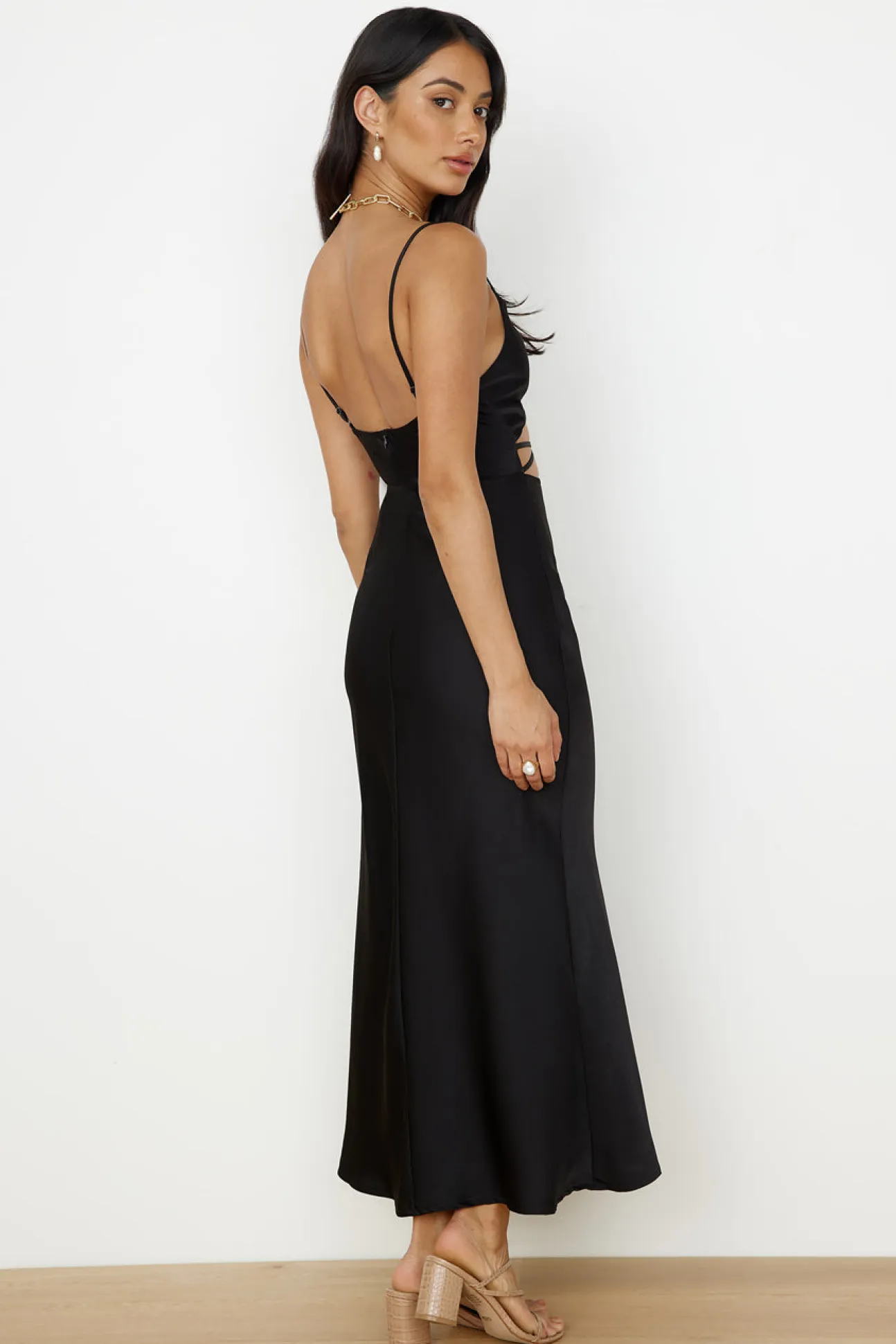 Carmela Maxi Dress Black