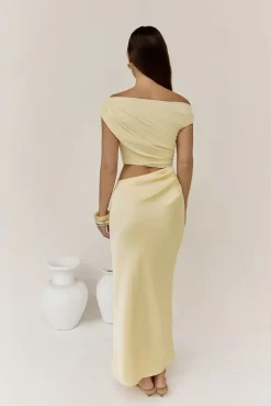 Carmellia Maxi Dress Yellow