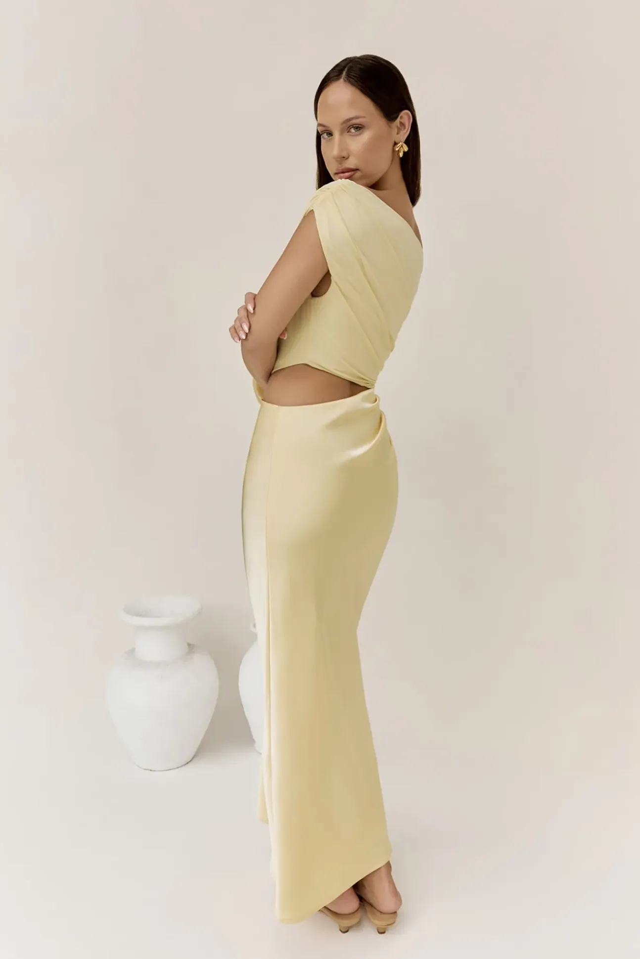 Carmellia Maxi Dress Yellow