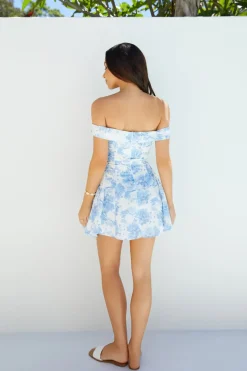 Carpri Nights Mini Dress Blue