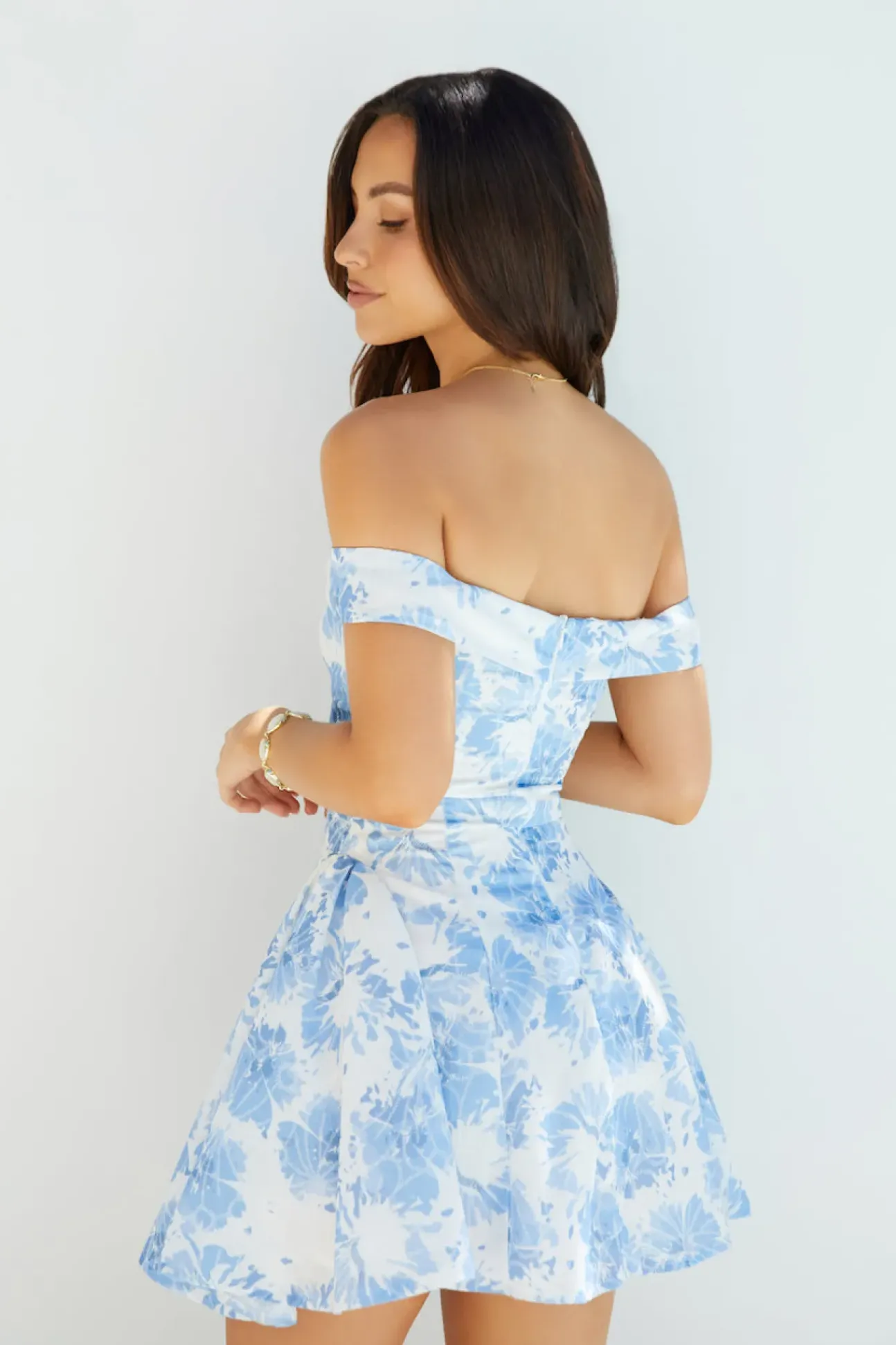 Carpri Nights Mini Dress Blue