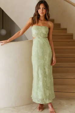 Cascalone Maxi Dress Sage