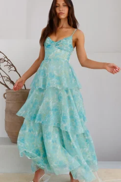 Cascata Maxi Dress Mint