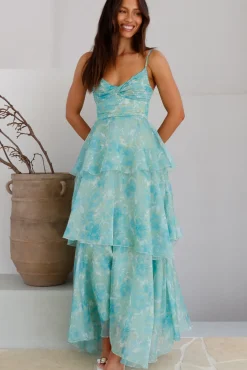 Cascata Maxi Dress Mint