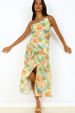 Castle In The Sky Maxi Dress Green