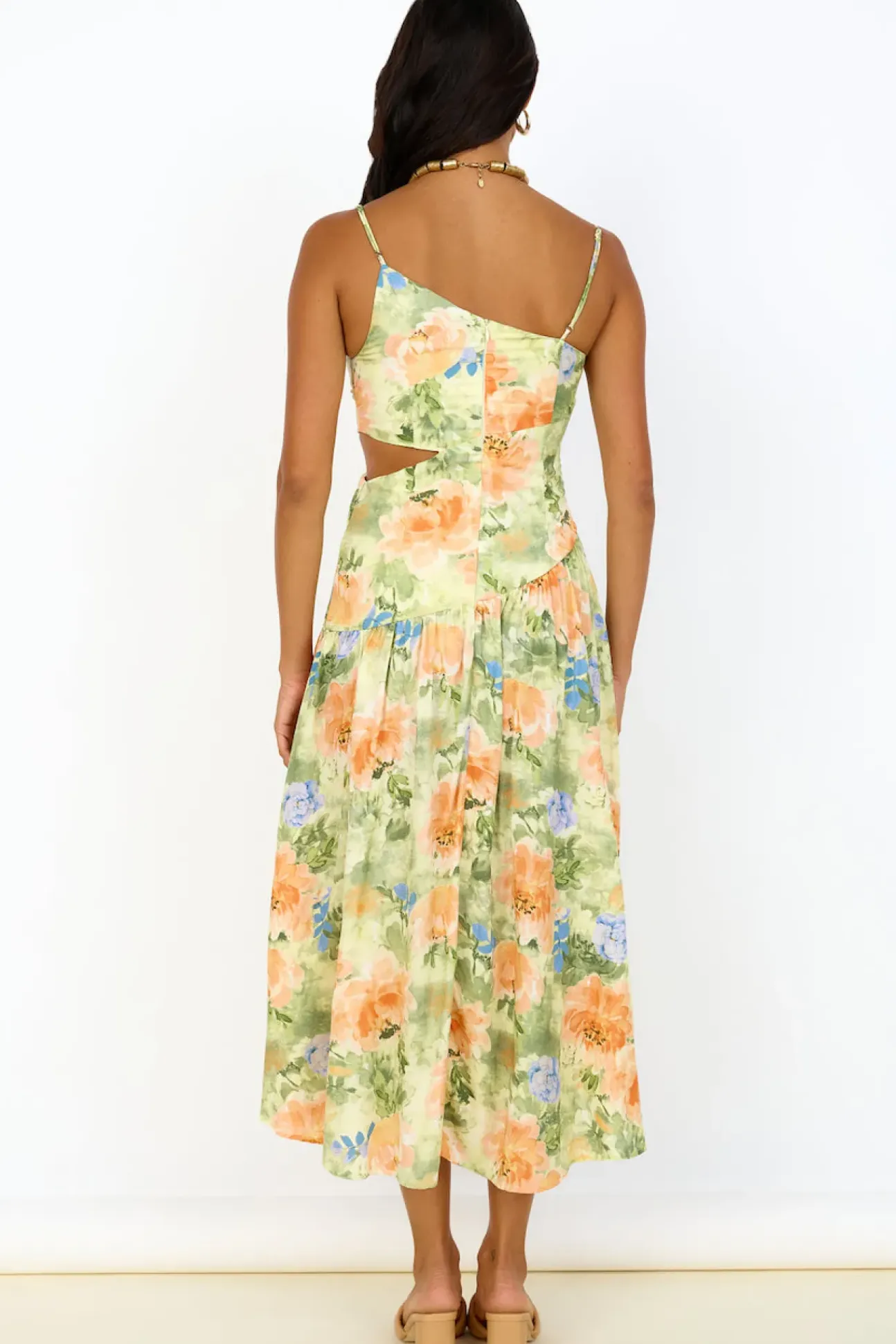 Castle In The Sky Maxi Dress Green