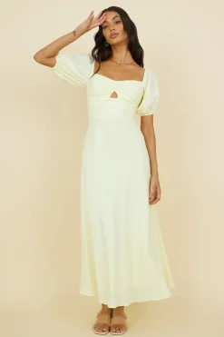 Celebration Of Us Maxi Dress Yellow