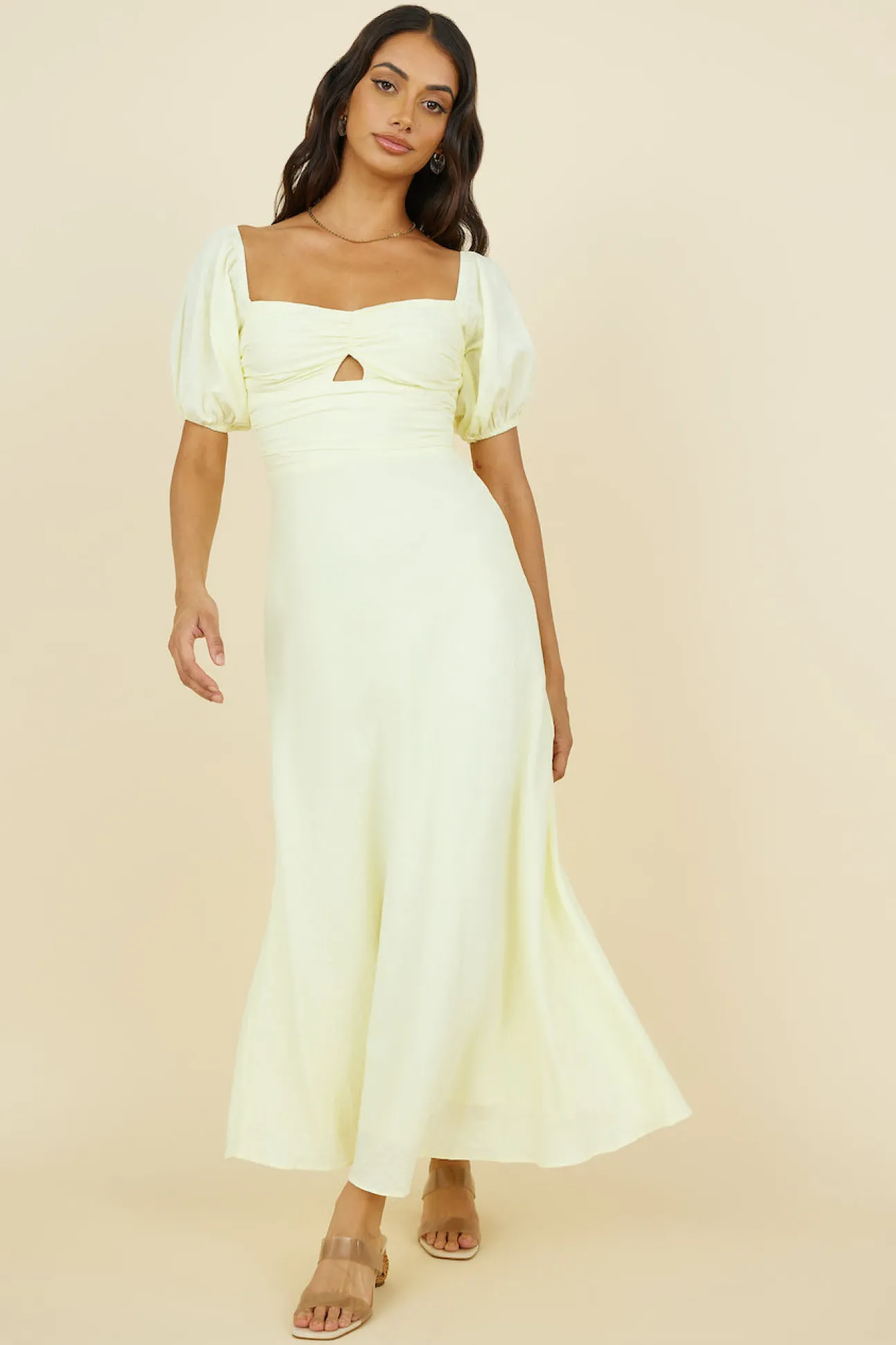 Celebration Of Us Maxi Dress Yellow