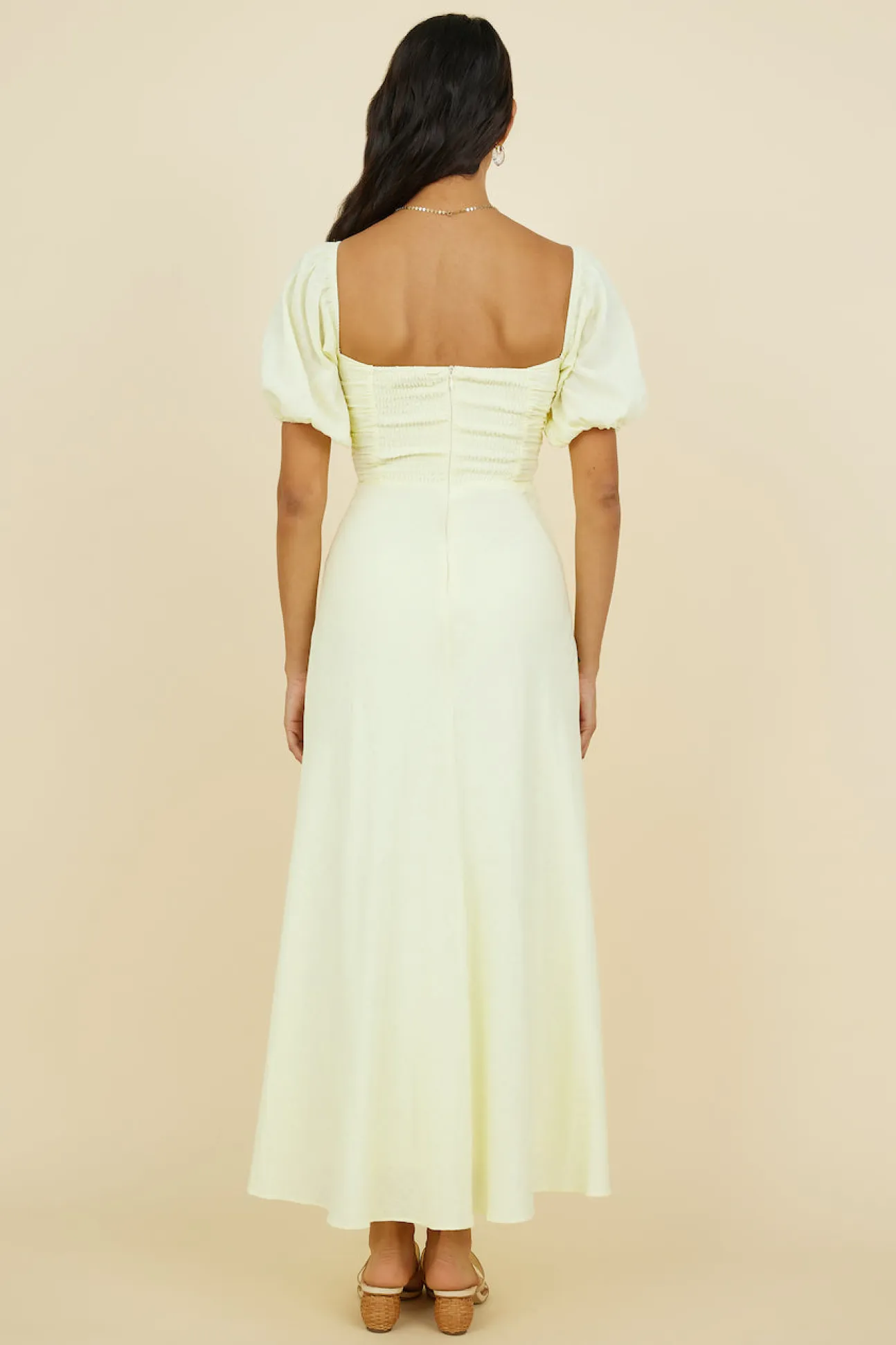 Celebration Of Us Maxi Dress Yellow