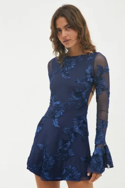 Celeste Mini Dress Navy