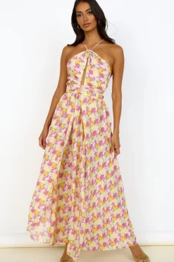 Celestial Dreams Maxi Dress Floral