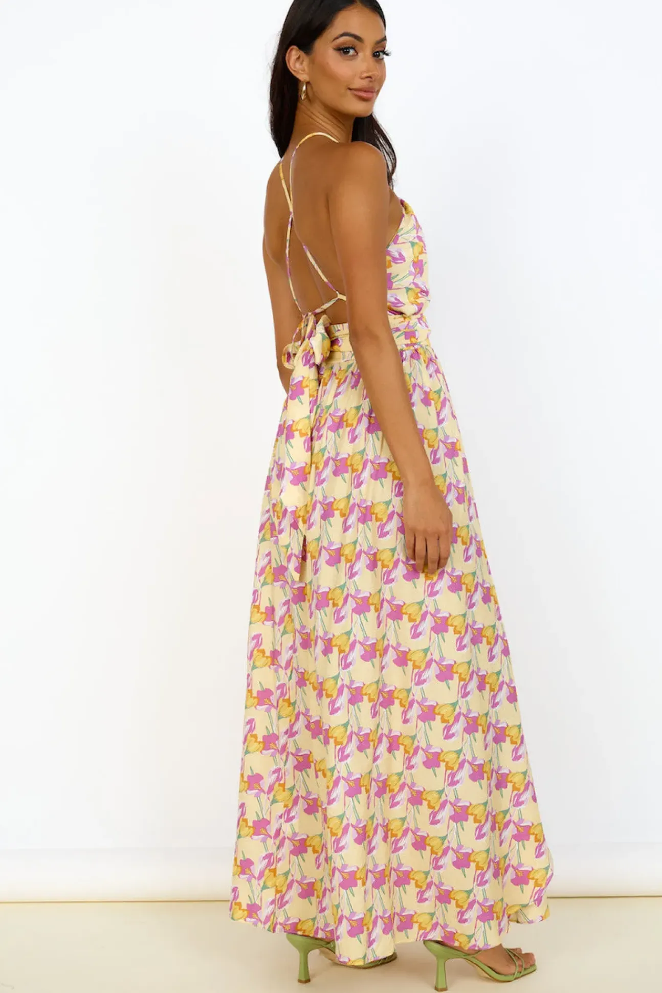Celestial Dreams Maxi Dress Floral