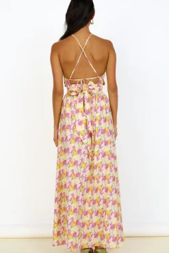 Celestial Dreams Maxi Dress Floral