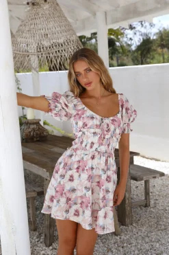 Changing Of Seasons Dress Purple