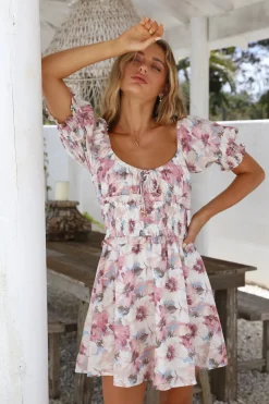 Changing Of Seasons Dress Purple