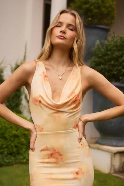 Chasing Sunlight Maxi Dress Orange