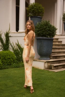 Chasing Sunlight Maxi Dress Orange