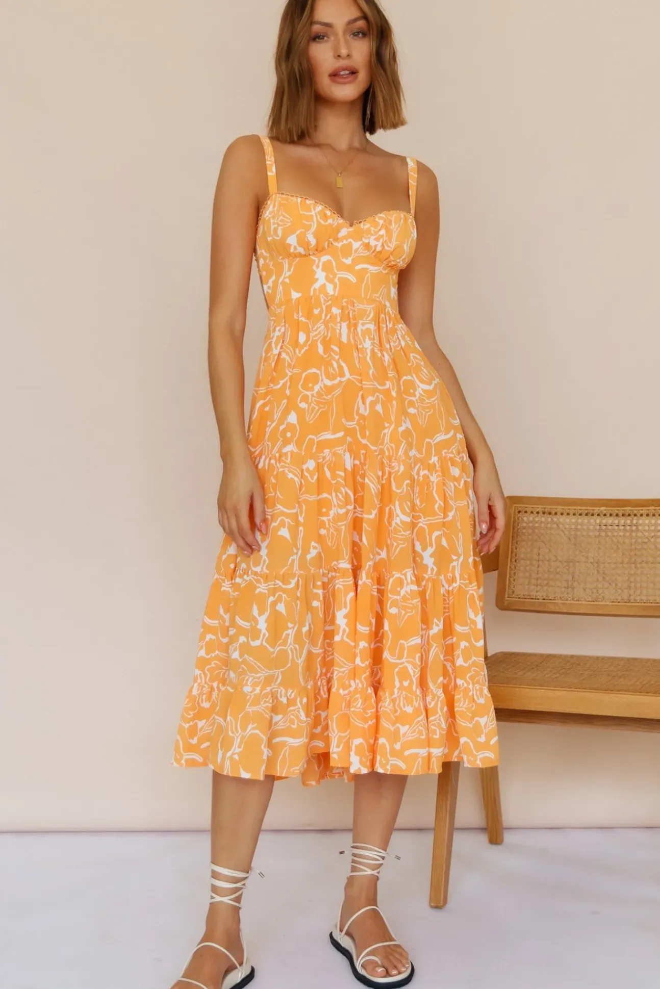 Chosen Path Midi Dress