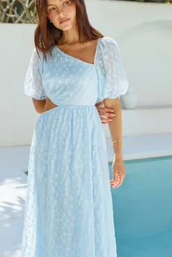Clarity Maxi Dress Blue