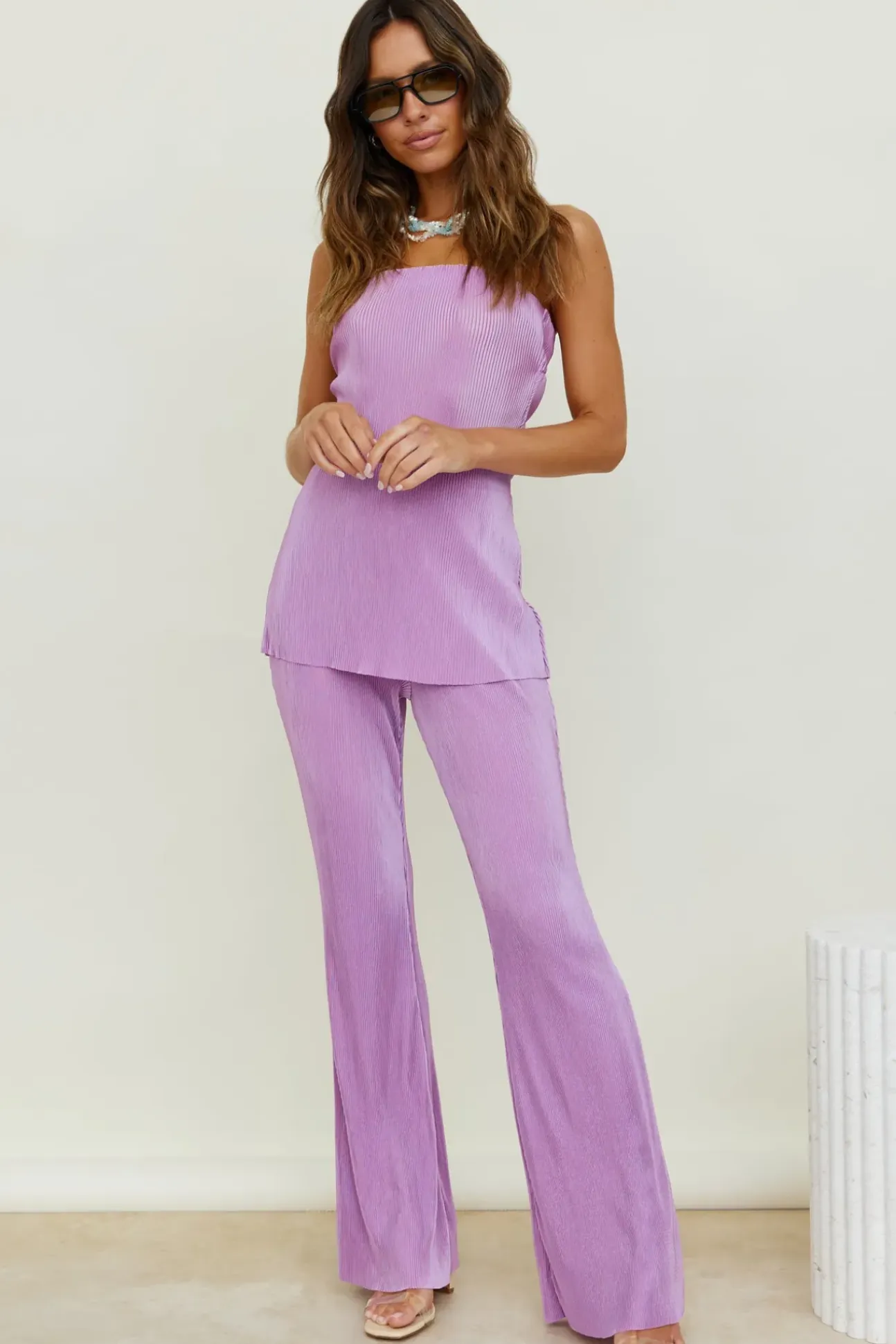 Clear Reason Pants Purple