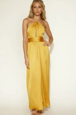 Closest Friend Maxi Dress Yellow